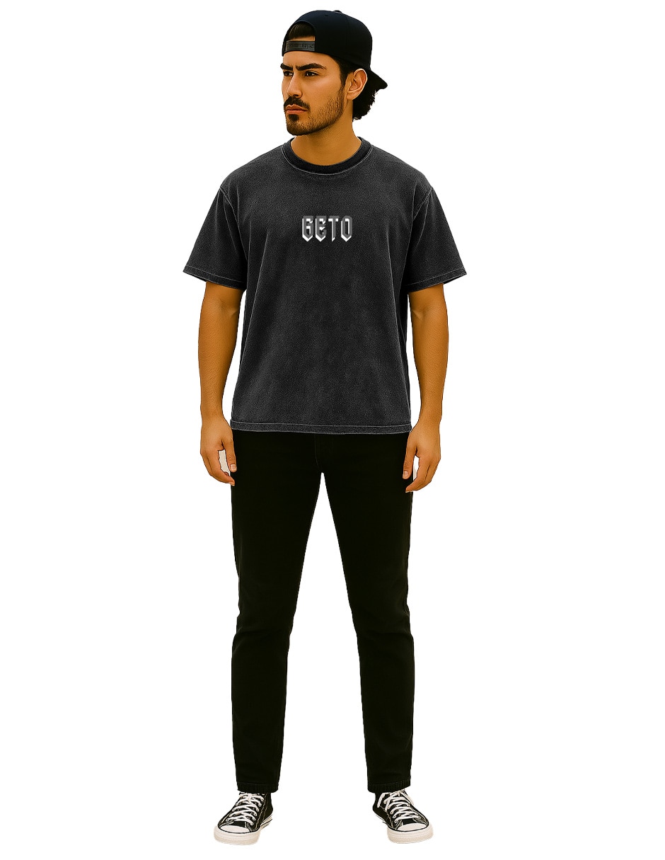 Playera cuello redondo para hombre 2