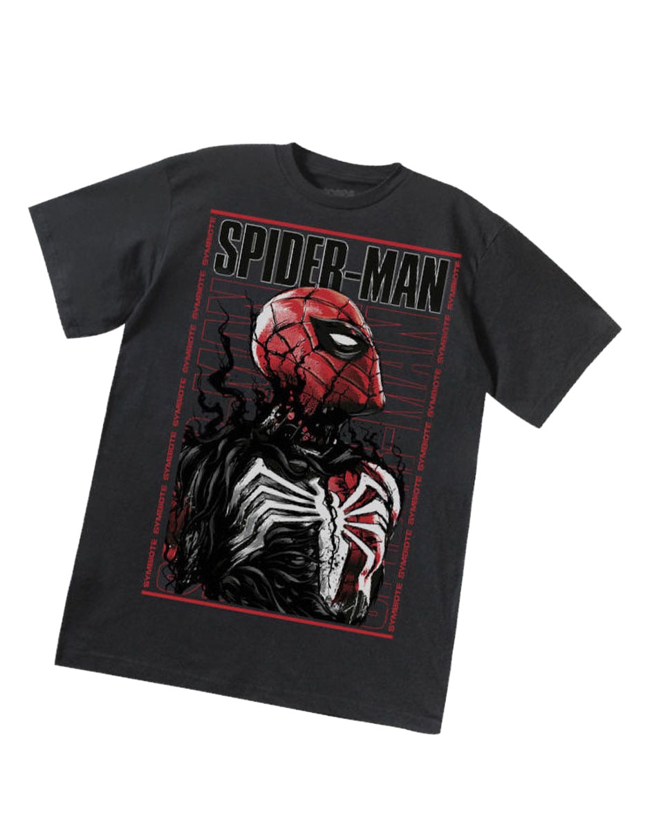 Playera Spider man y Venom manga corta para hombre 3