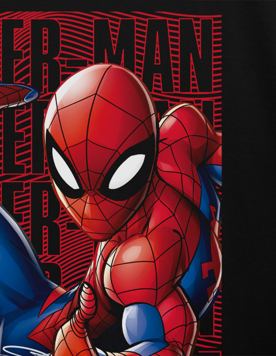 Playera Spider-Man manga corta para hombre 4