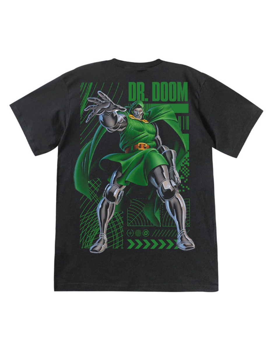 Playera Dr. Doom manga corta para hombre 2