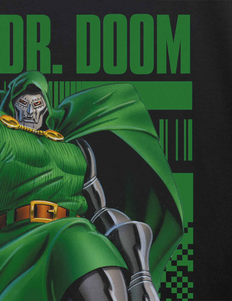 Playera Dr. Doom manga corta para hombre 4