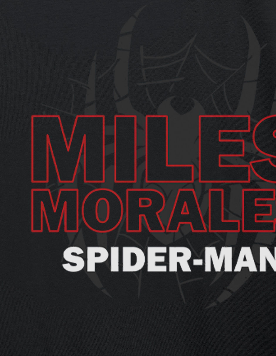 Playera Miles Morales manga corta para hombre 2