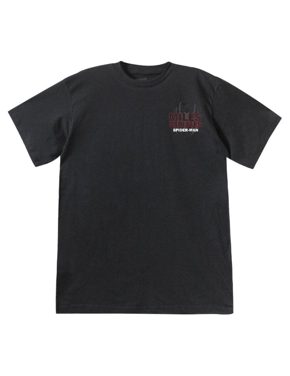 Playera mascara de latex cuello redondo para hombre
