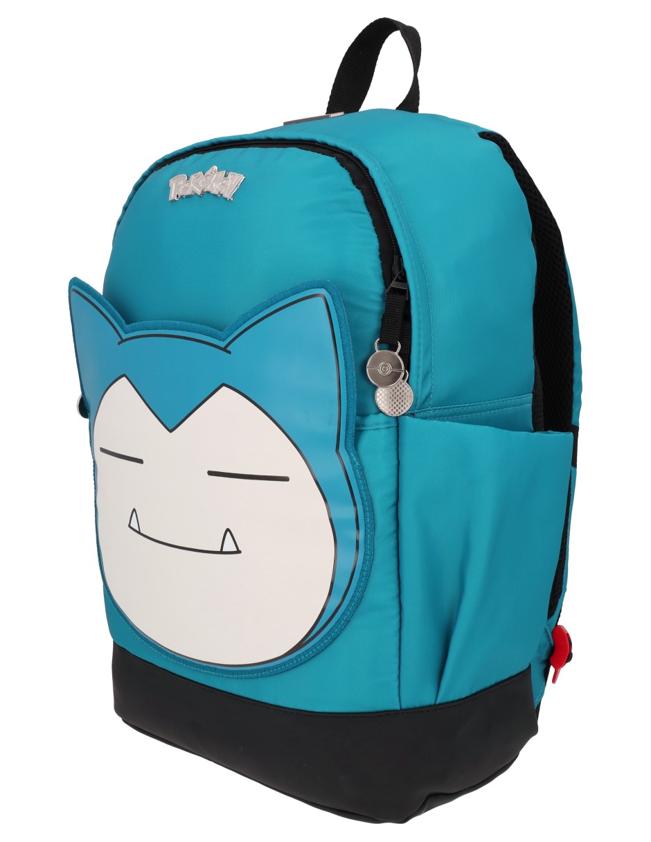 Mochila escolar snorlax pokémon unisex 8