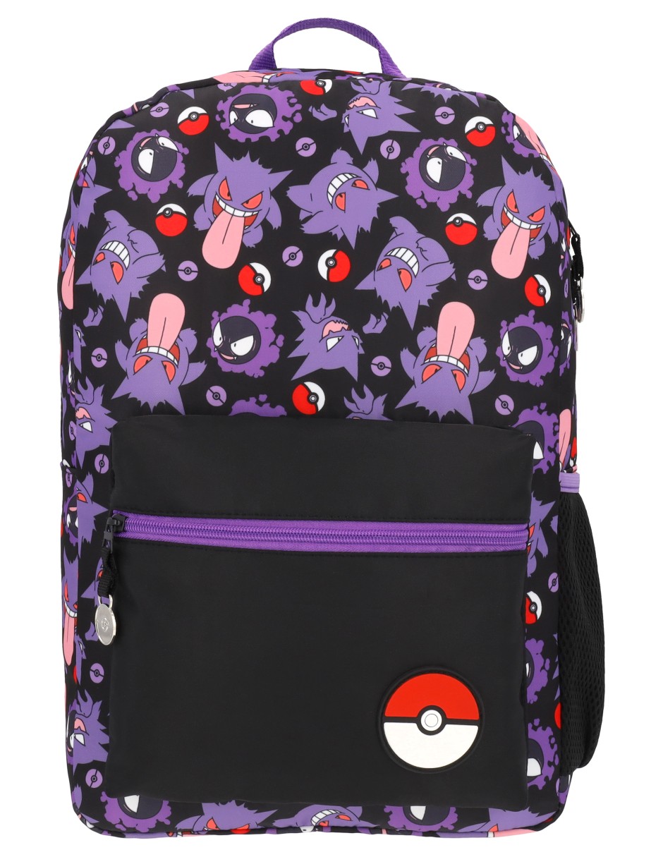 Mochila escolar gengar pokemón unisex 1