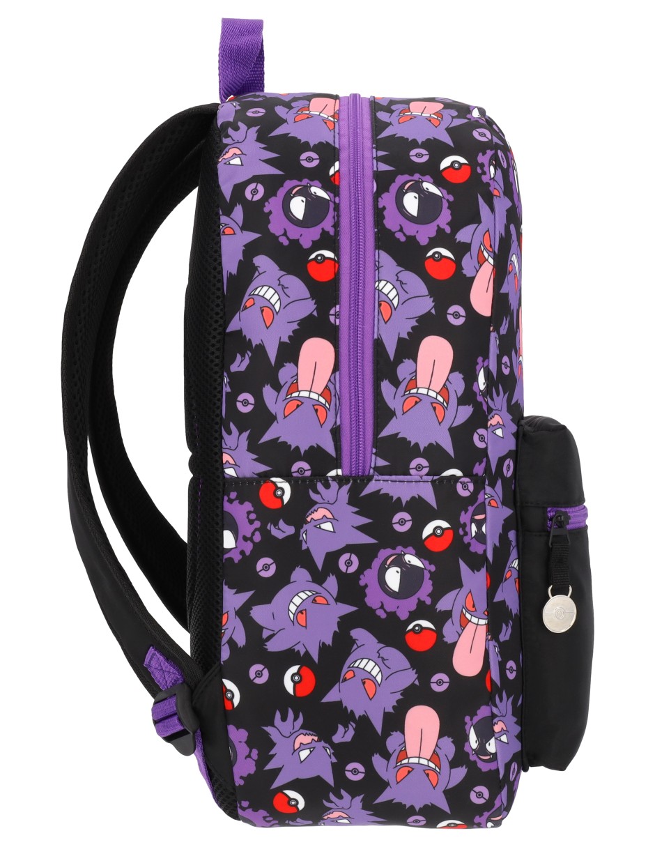 Mochila escolar gengar pokemón unisex 3