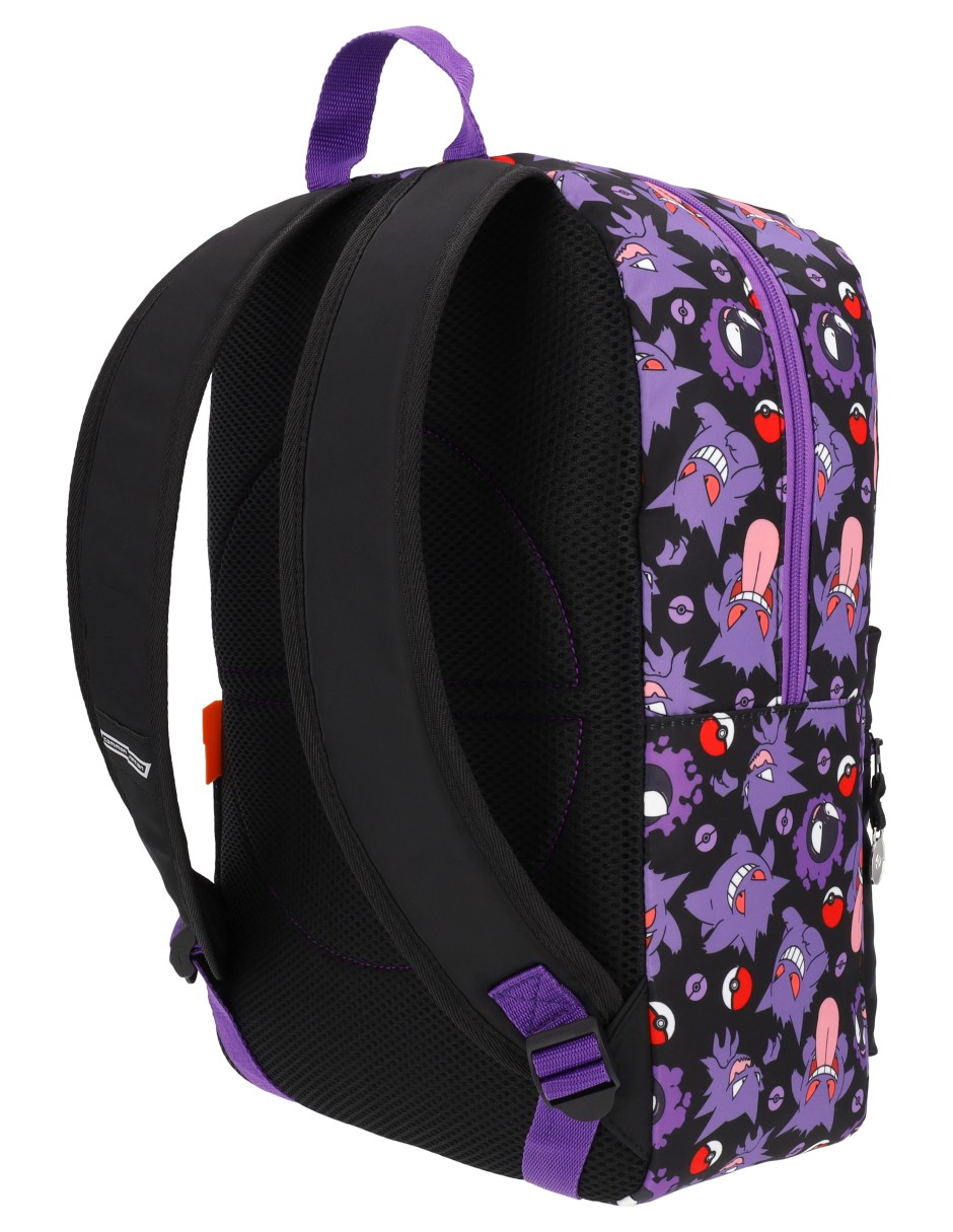 Mochila escolar gengar pokemón unisex 4