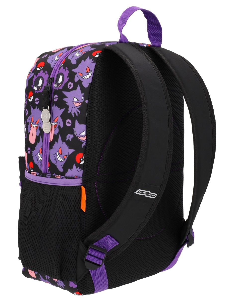 Mochila escolar gengar pokemón unisex 6