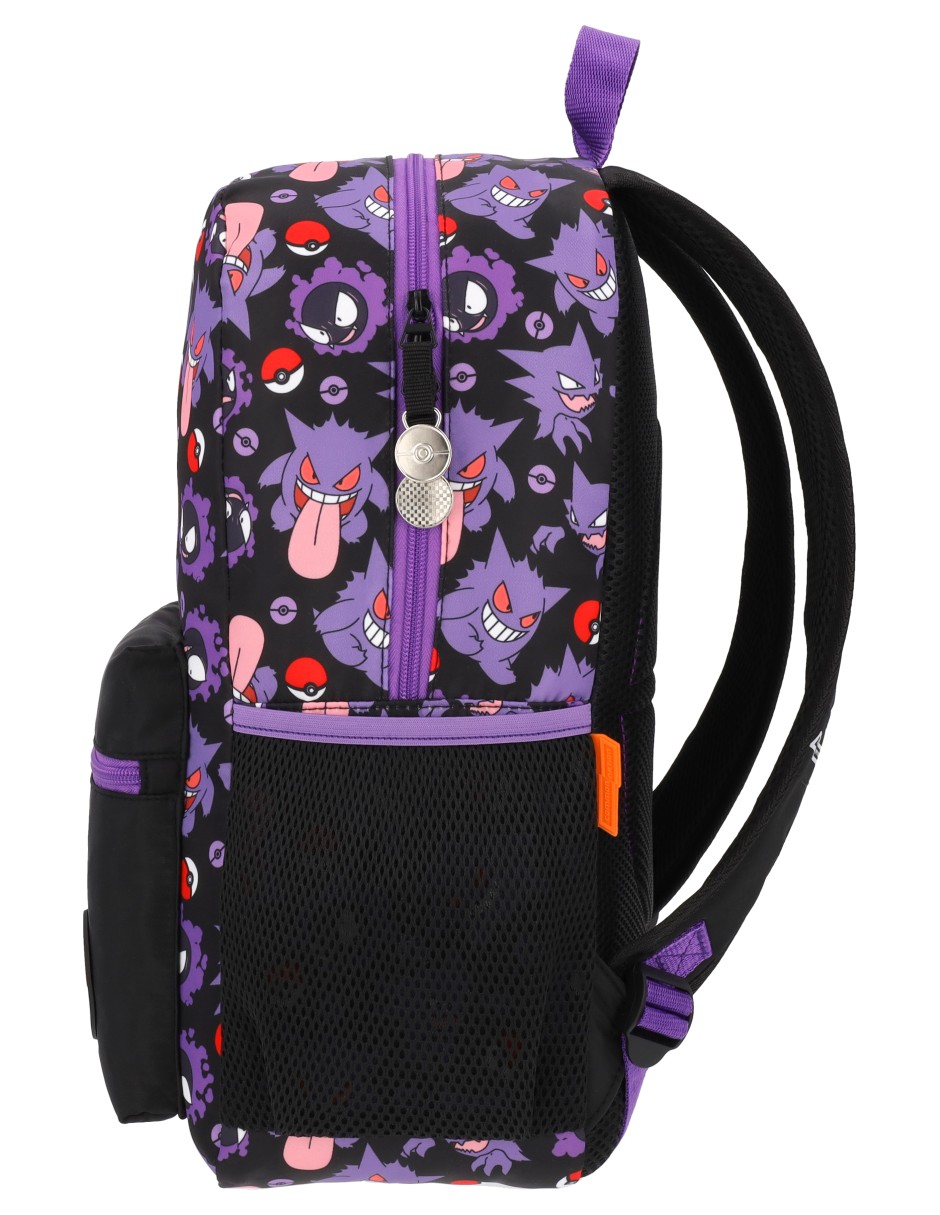 Mochila escolar gengar pokemón unisex 7