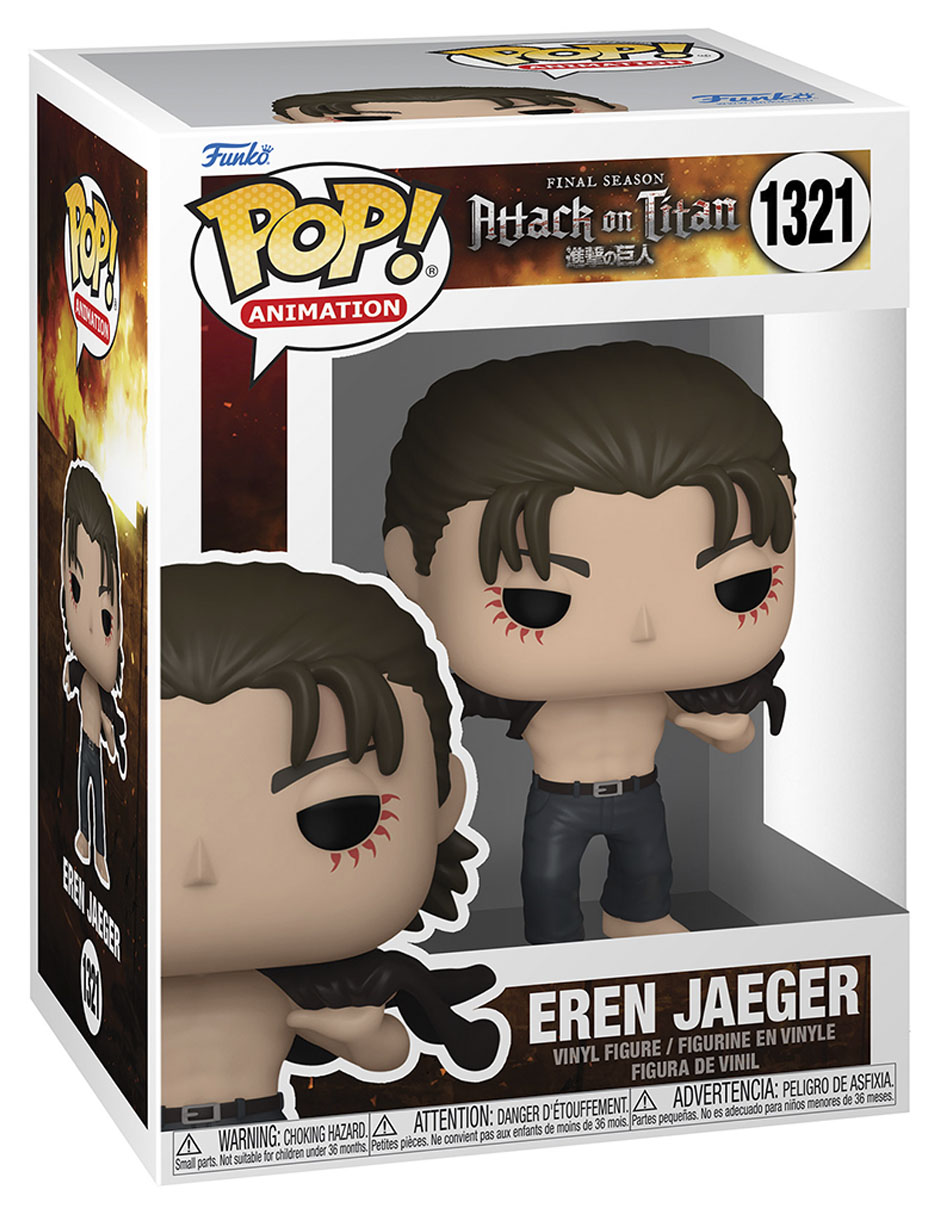funko pop! Attack on titan eren jaeger 3