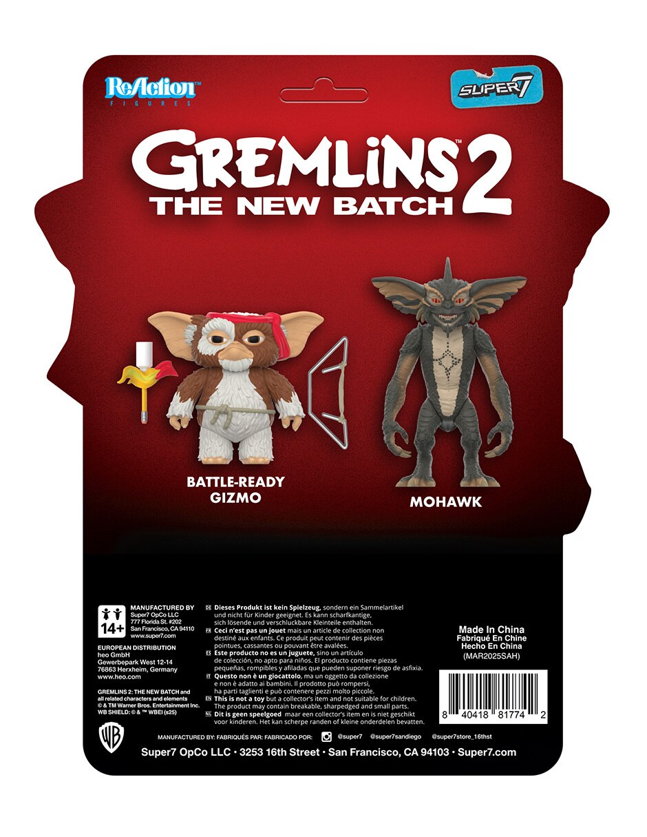 Figura de colección articulada Gremlins Gizmo 3