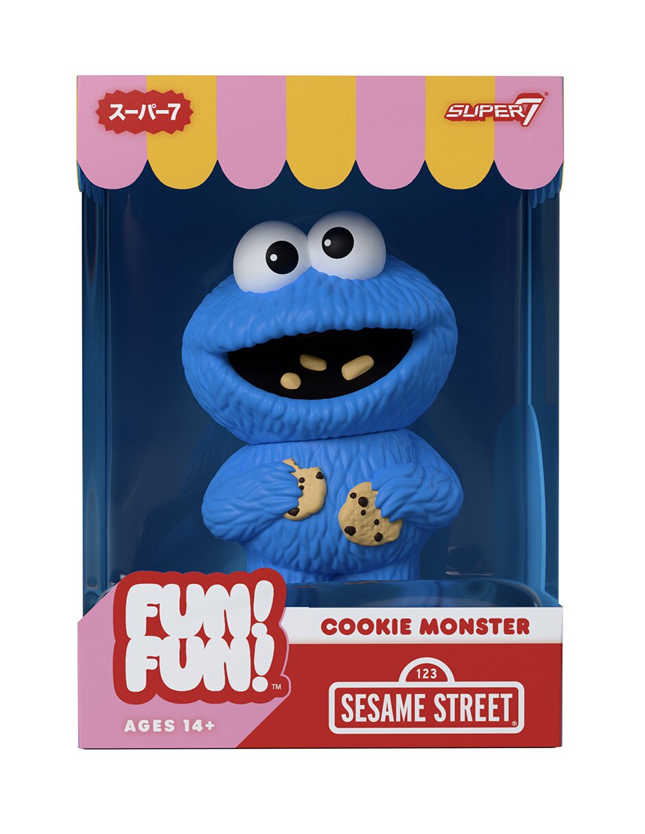 Figura de colección Plaza Sésamo El Monstruo Comegalletas 3