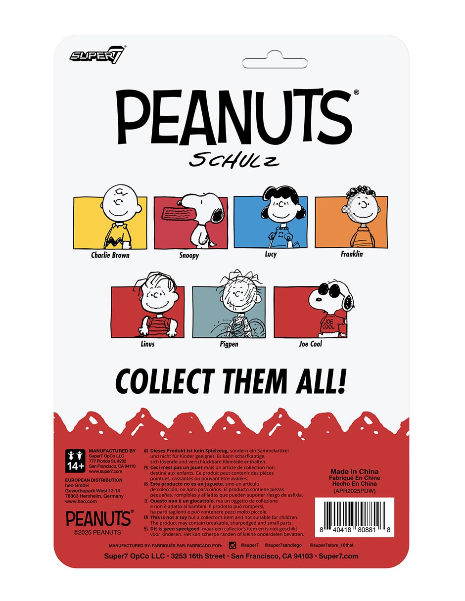 Figura de colección articulada Peanuts Linus 3