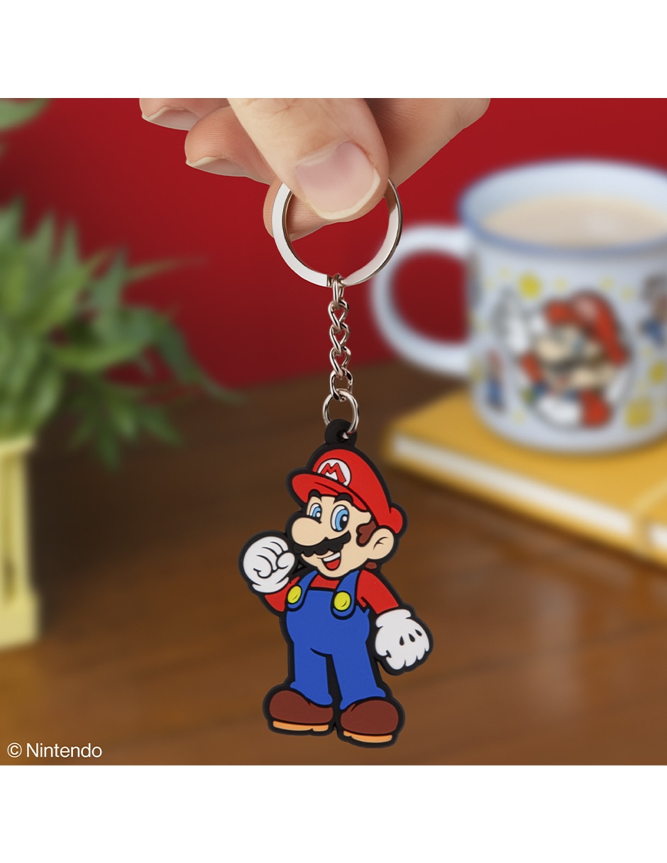 Llavero Super Mario de plástico 2
