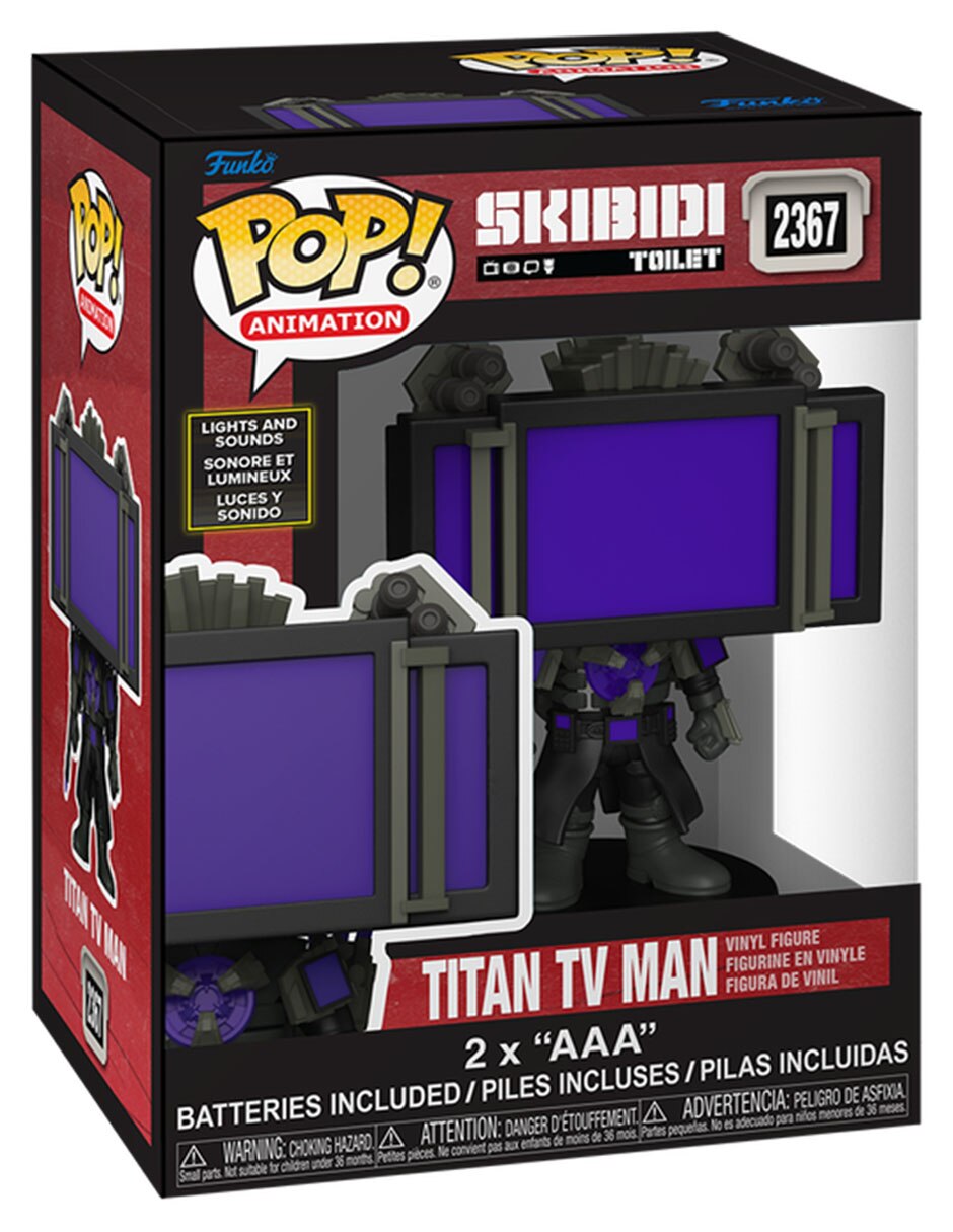 Funko POP! Skibidi Toilet Titan TV Man 2