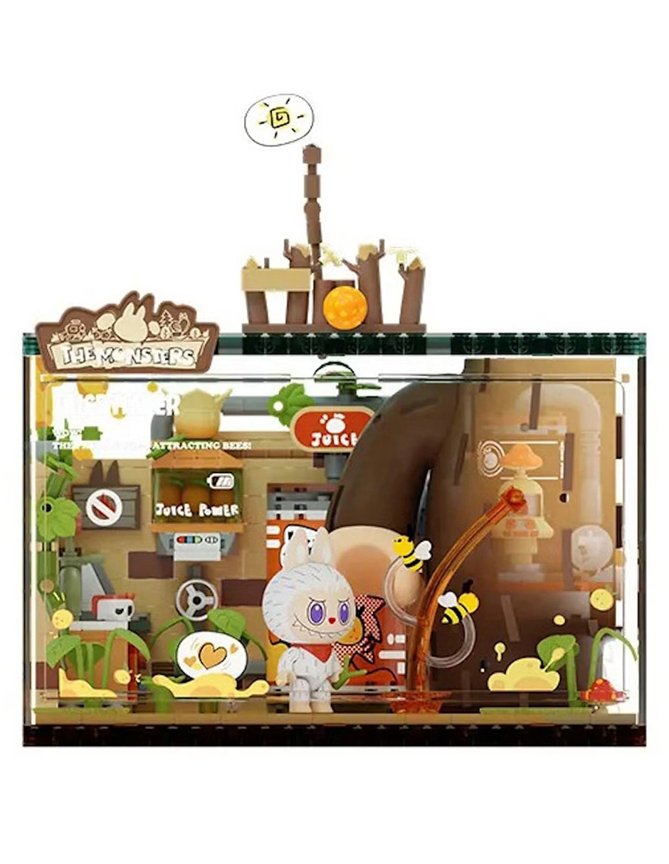 Figura de colección the monsters labubu pop mart