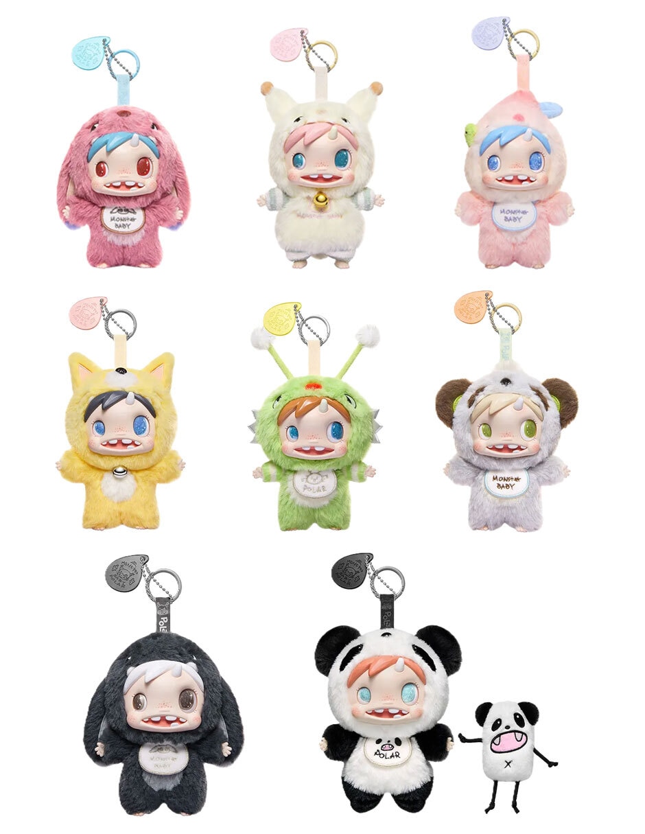 labubu monstruos colección beb