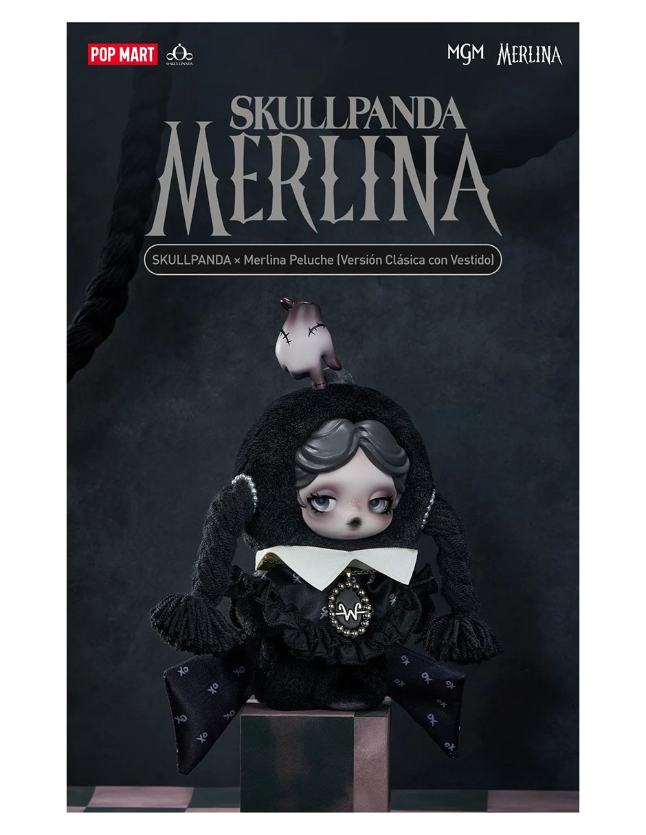 Figura de colección skullpanda wednesday addams 2