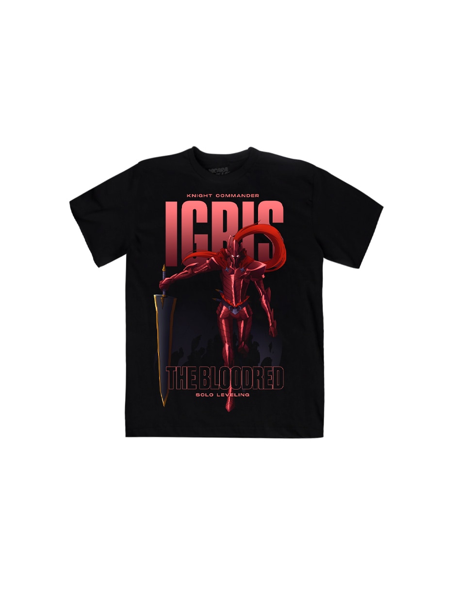 Set playera/playera solo leveling cuello redondo para hombre