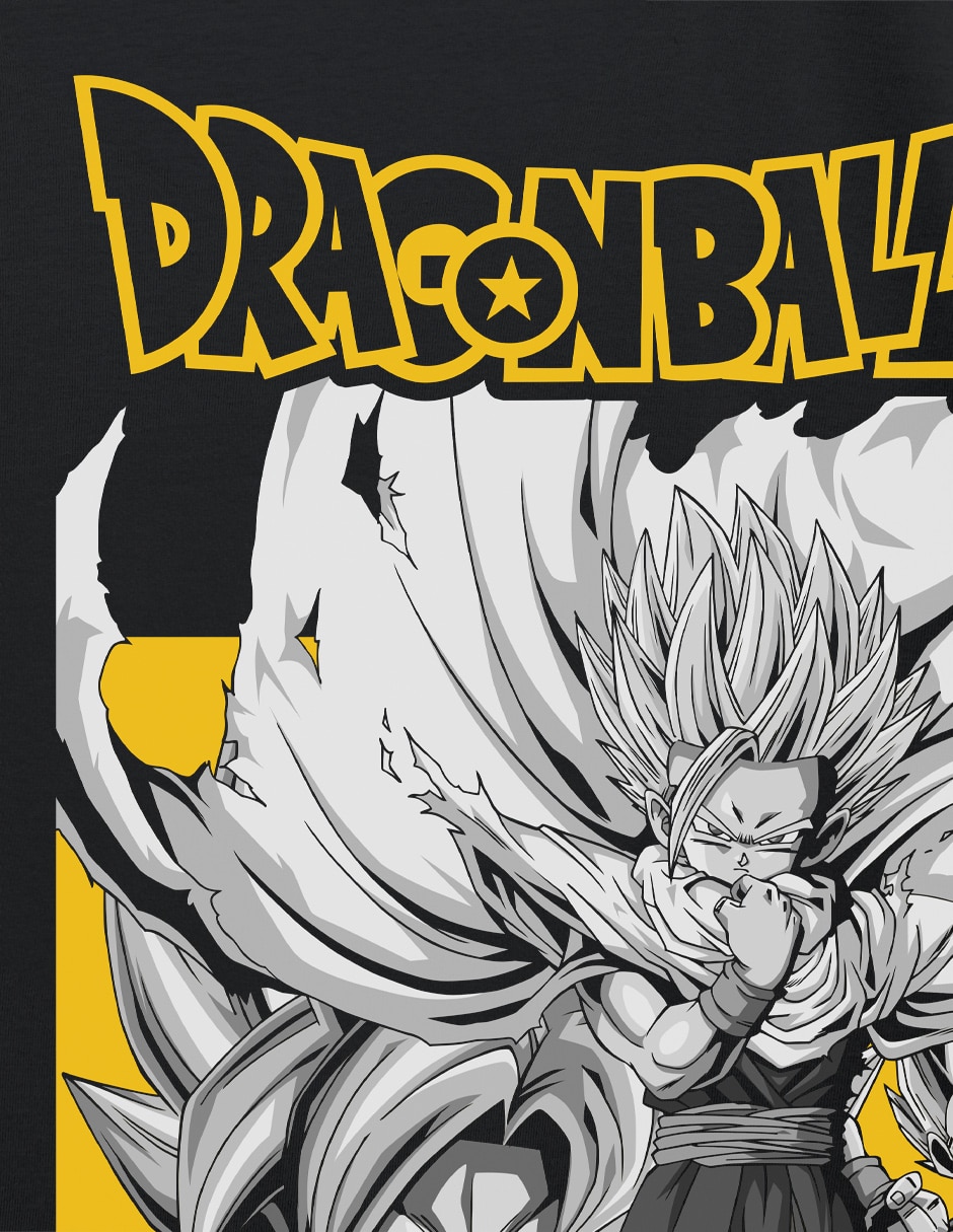 Playera dragon ball cuello redondo para hombre 3