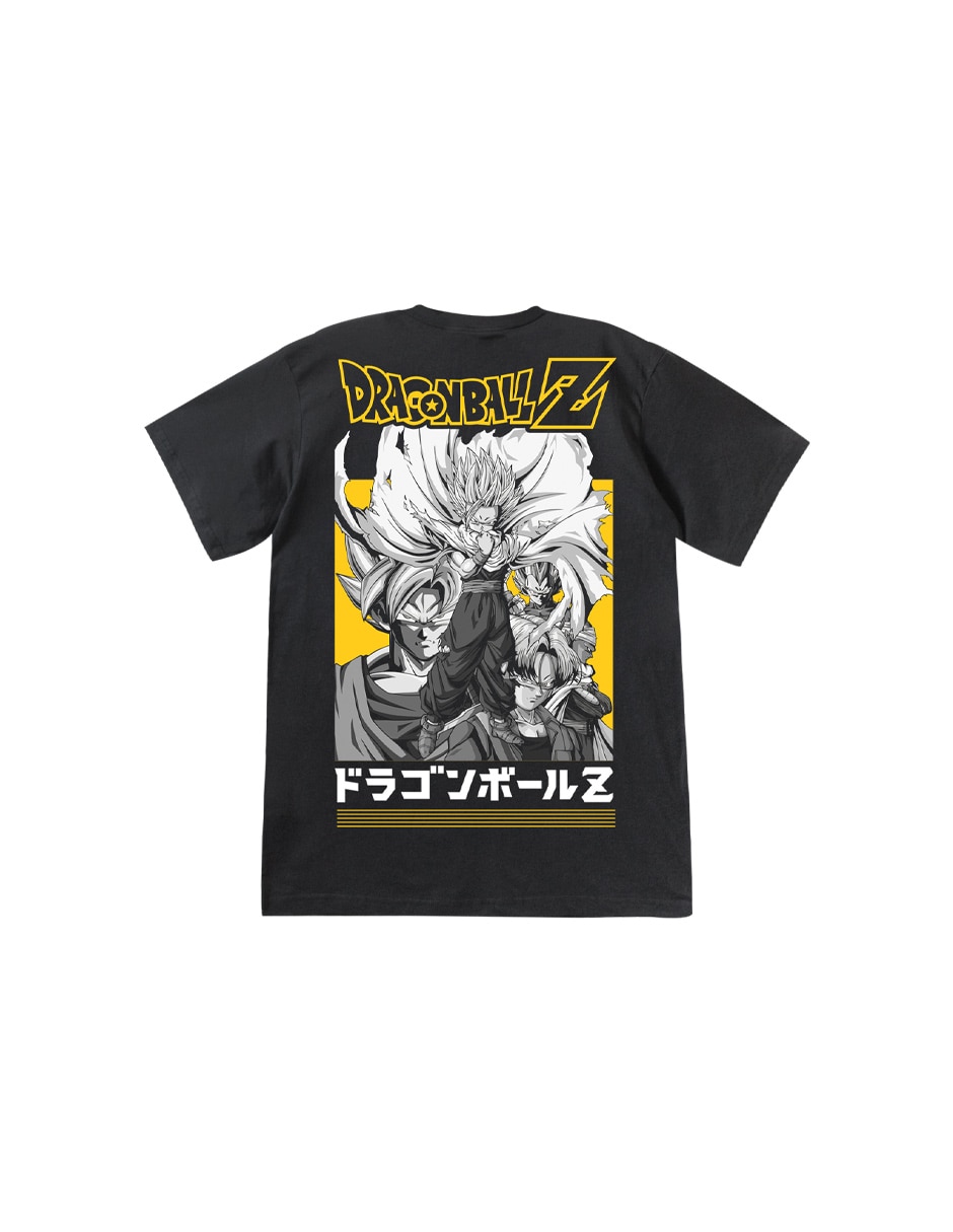 Playera dragon ball cuello redondo para hombre 4