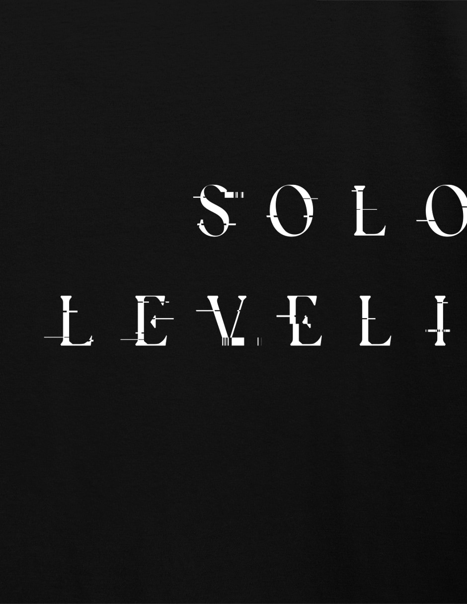 Playera Solo Leveling cuello redondo para hombre 2