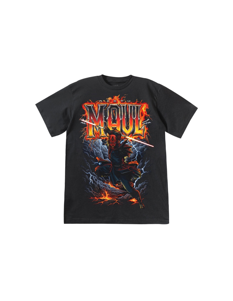 Set playera/playera star wars cuello redondo para hombre