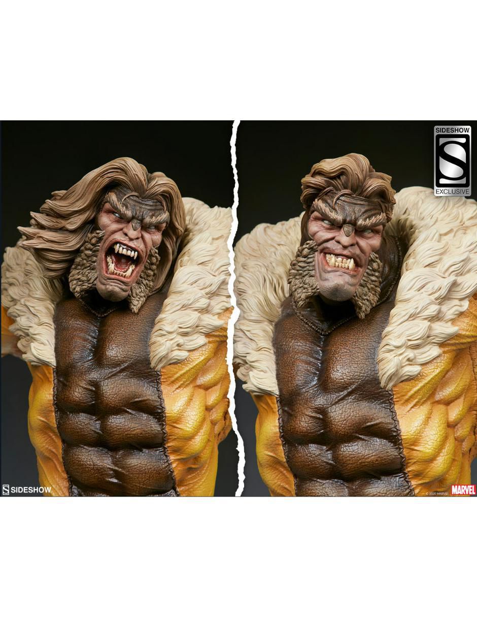 Estatua Marvel Comics Sabretooth Premium 16