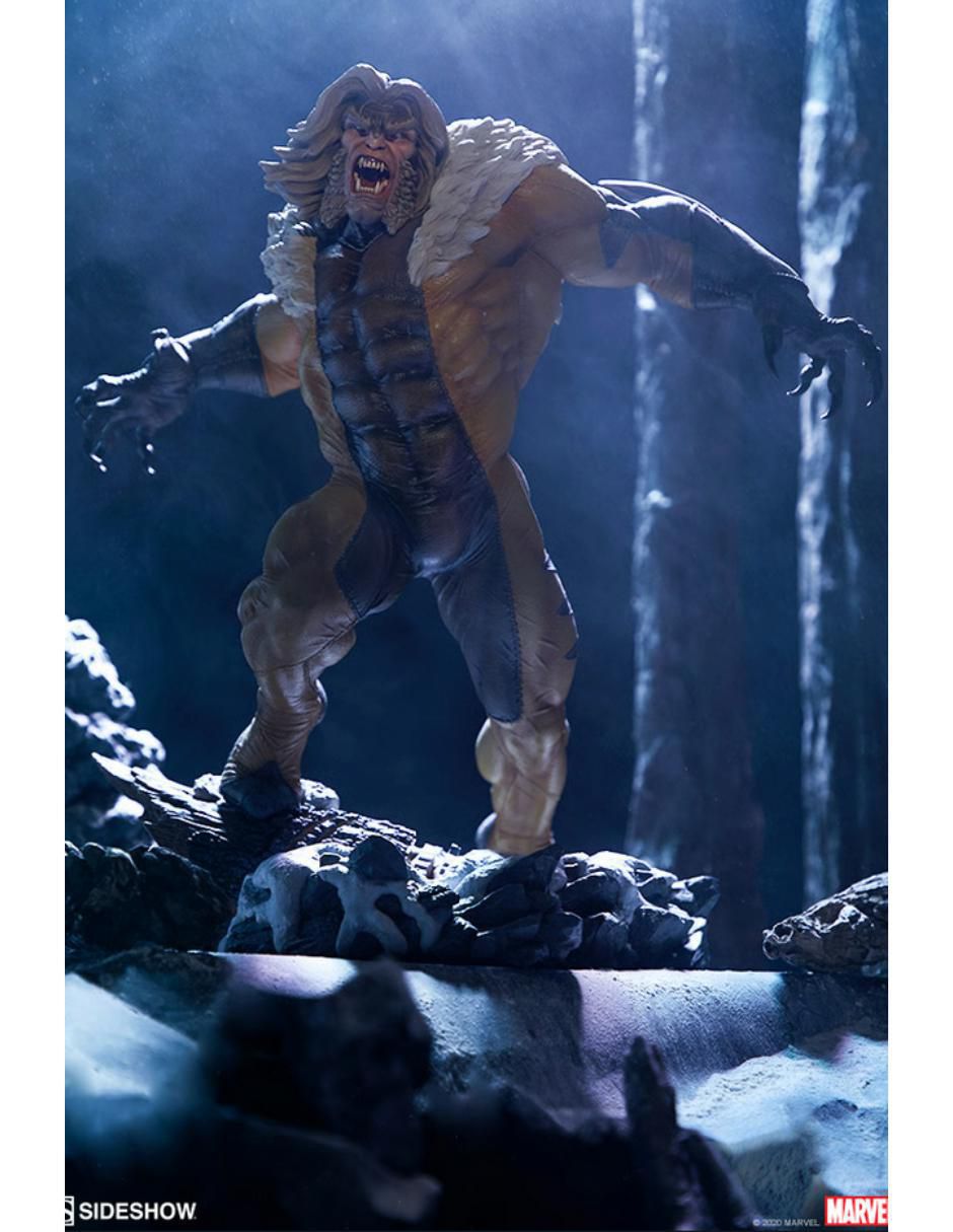 Estatua Marvel Comics Sabretooth Premium 6