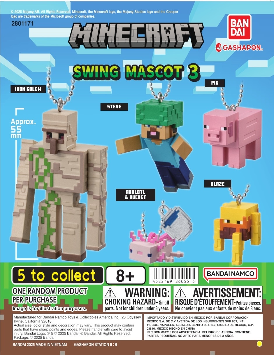Figura de colección Minecraft collectors 3