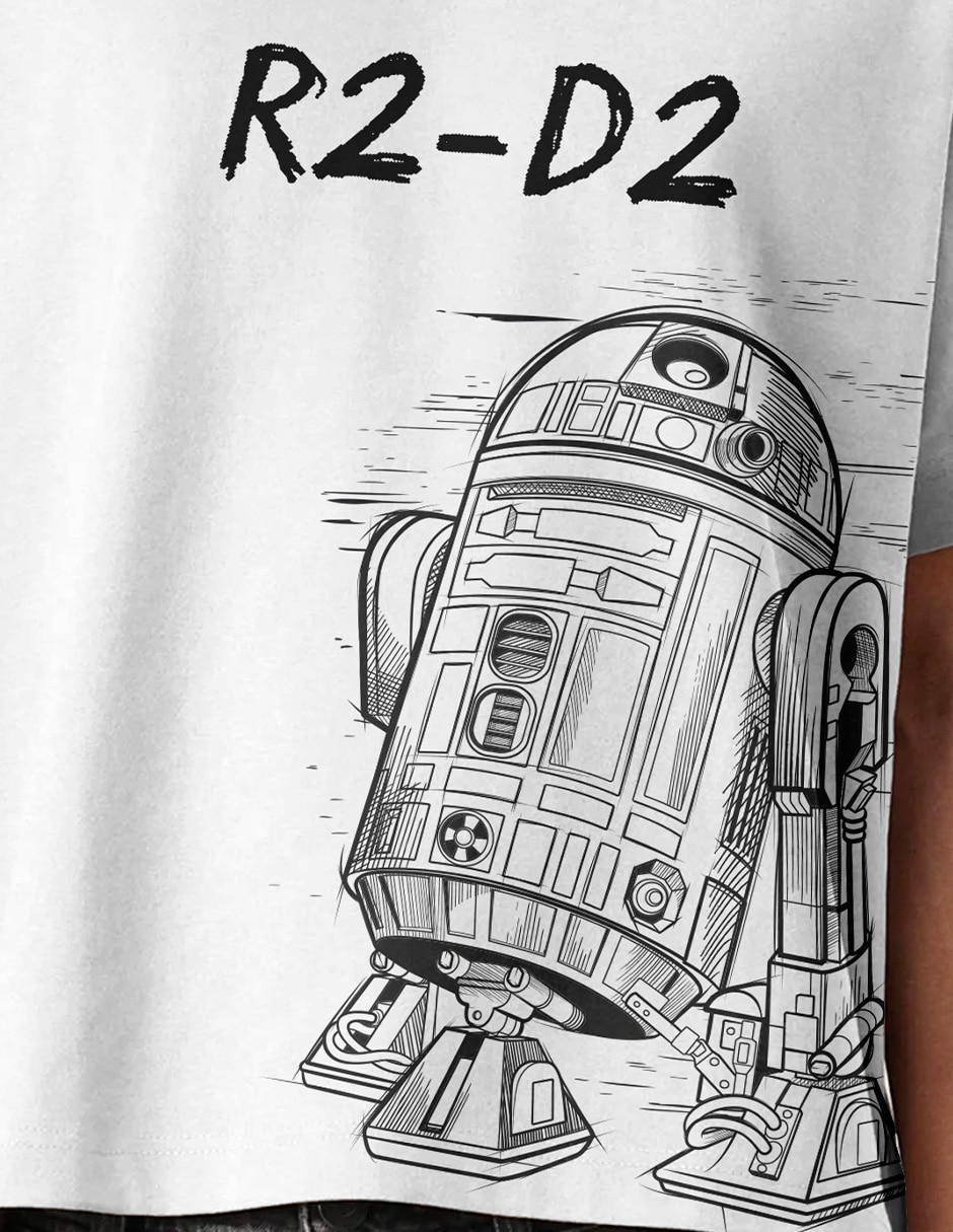 Playera starwars cuello redondo para hombre 2