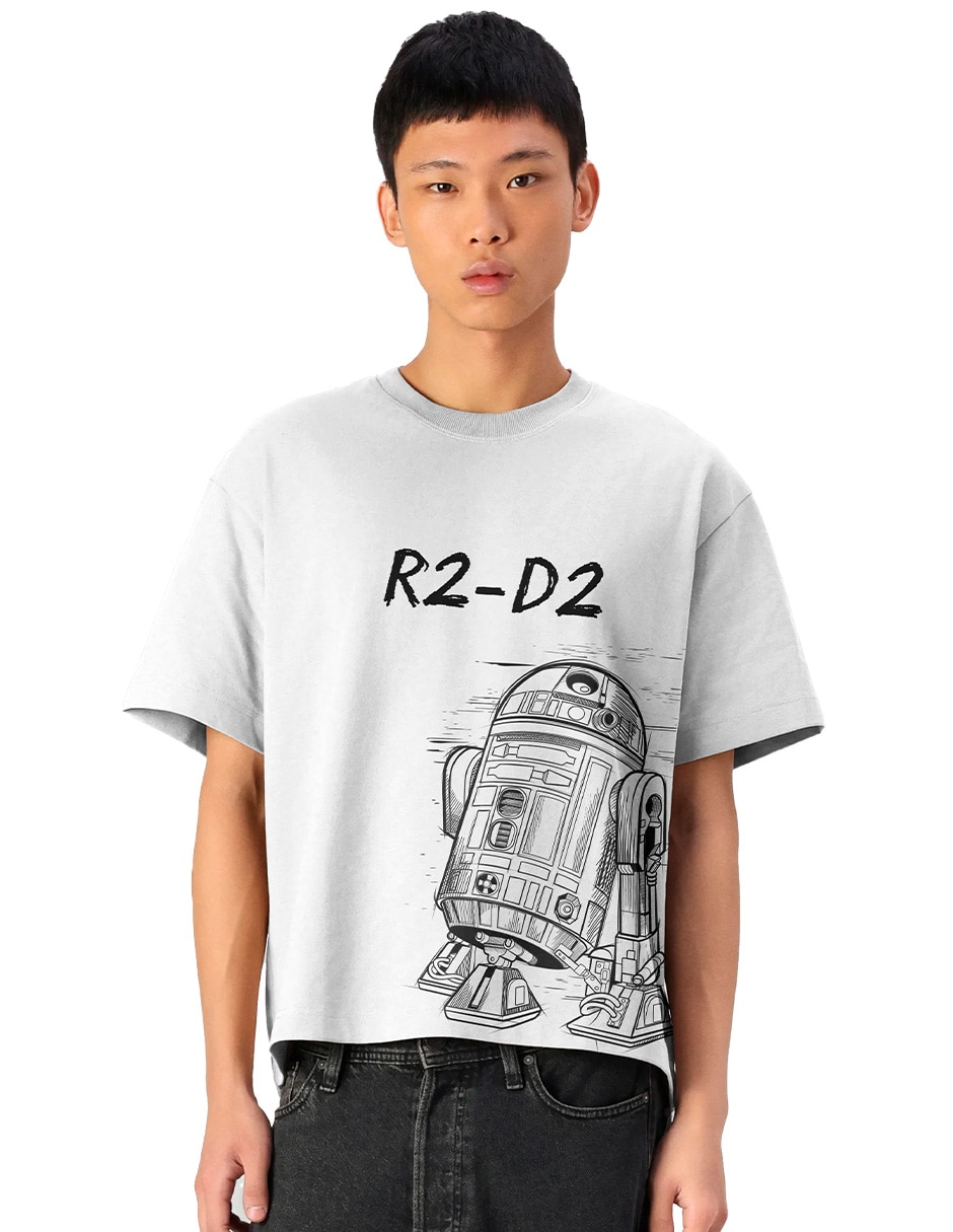 Playera starwars cuello redondo para hombre
