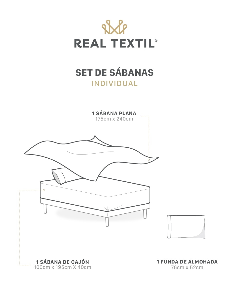 Juego de sabanas de 100 % algodón 200 hilos OEKO-TEX 7