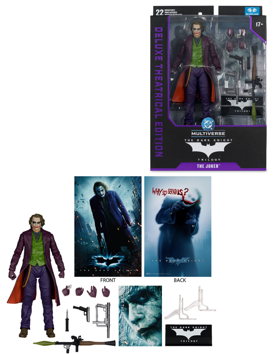 Figura coleccionable dc joker mcfarlane