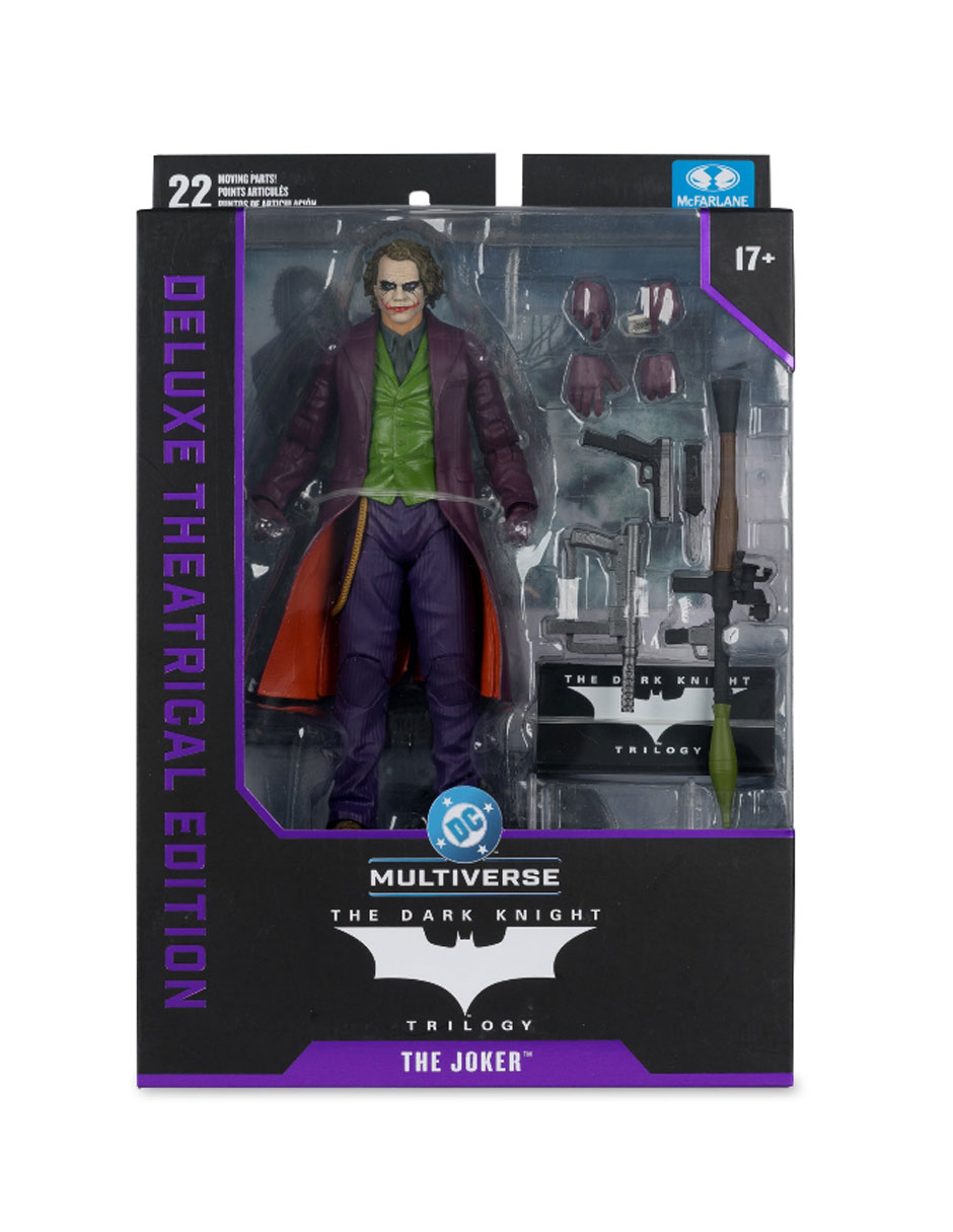 Figura coleccionable dc joker mcfarlane
