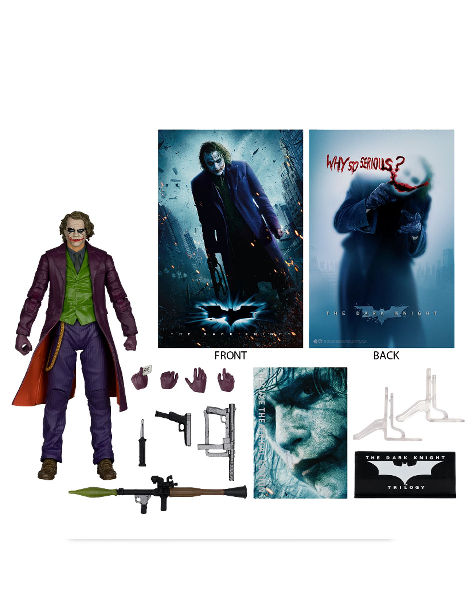 Figura coleccionable dc joker mcfarlane