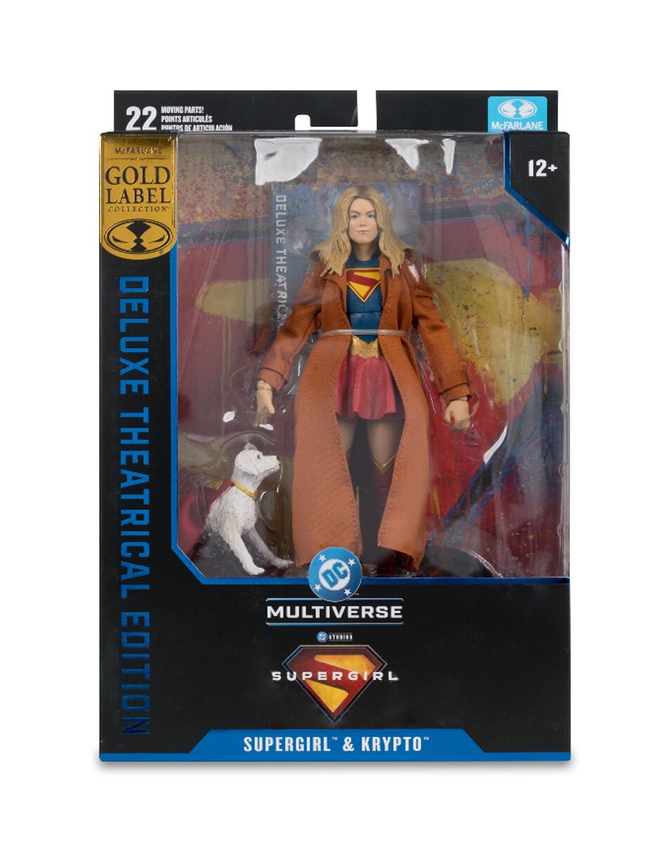Figura de colección artículada dc supergirl