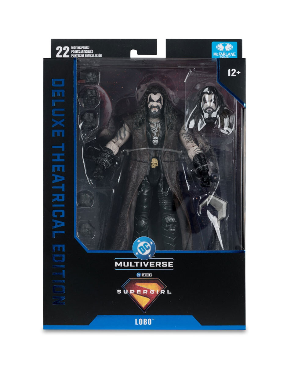 Figura de colección artículada dc lobo Figura de colección artículada dc lobo
