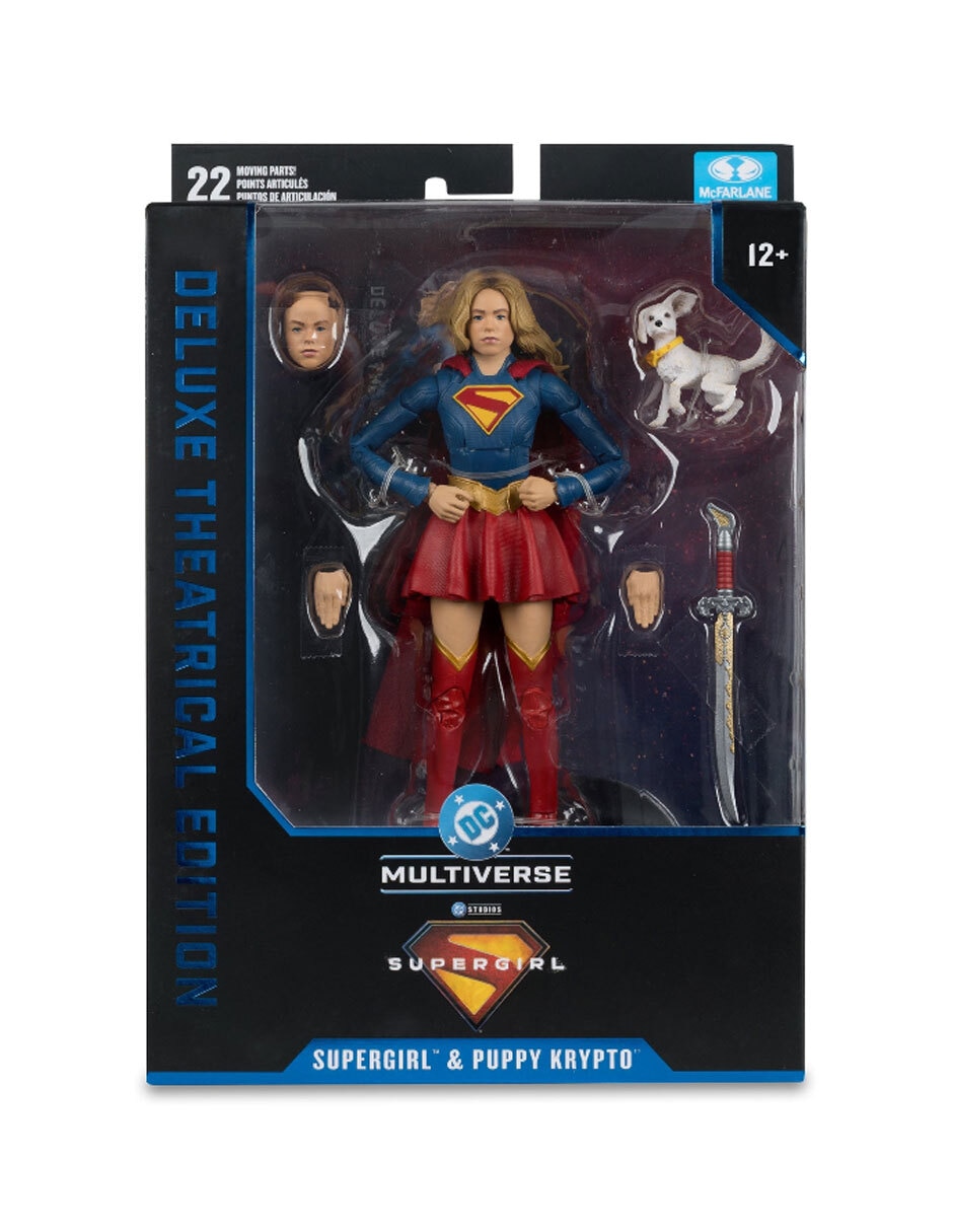 Figura de colección artículada dc supergirl