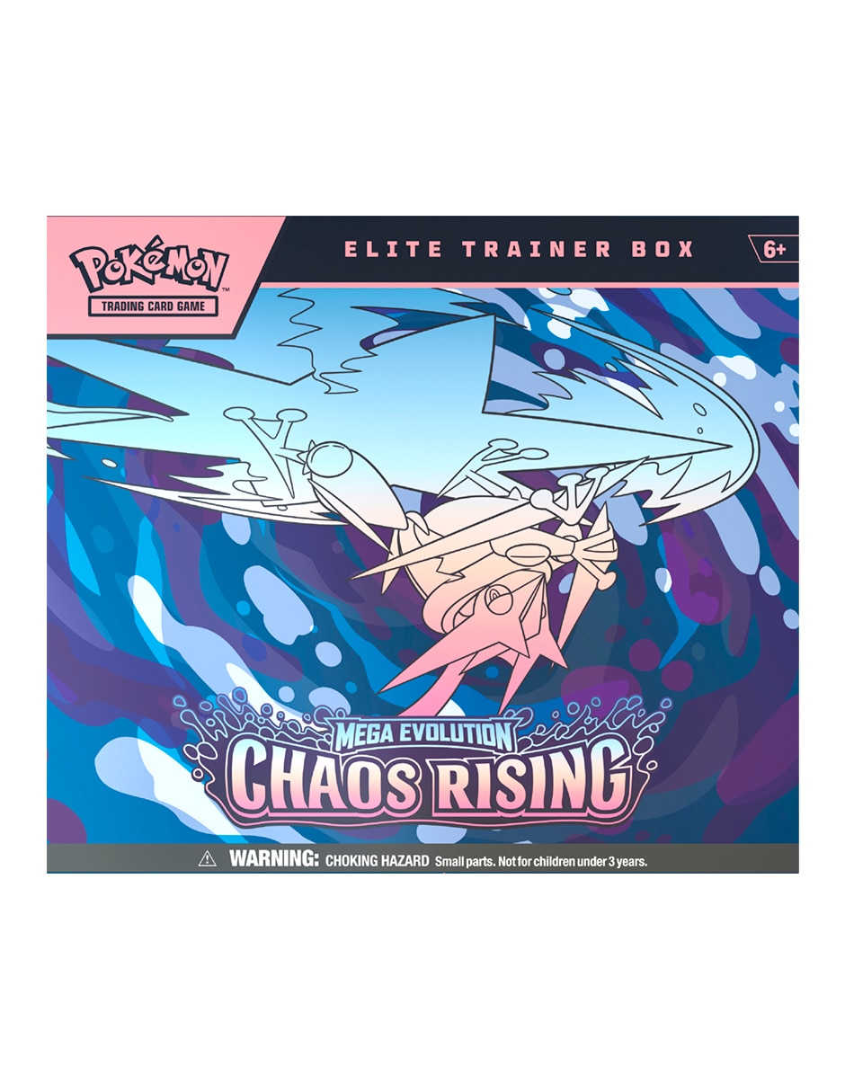 Pokémon TCG: Mega Evolution— Chaos Rising Elite Trainer Box en inglés TCG Pokémon Chaos Rising POKÉMON