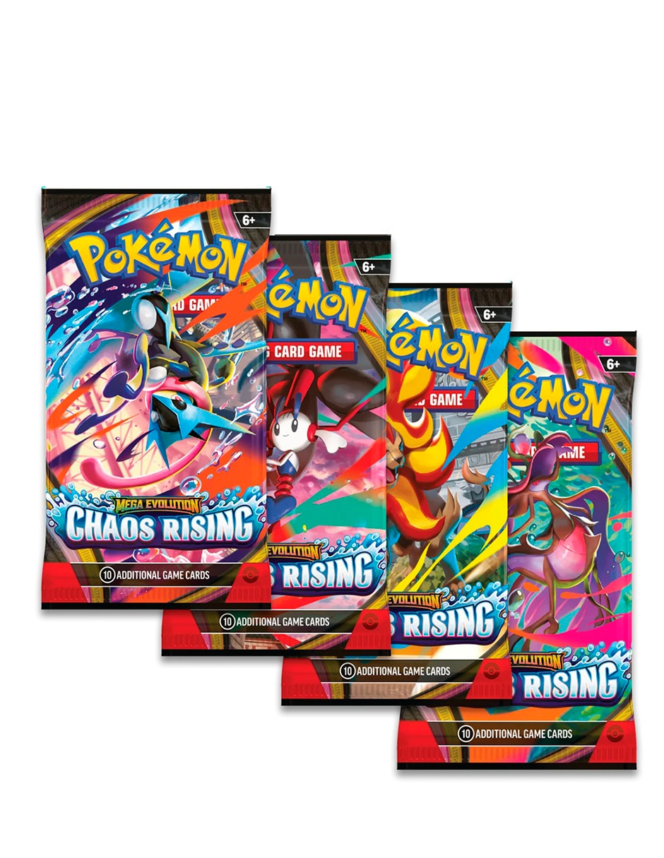 Cartas pokémon tcg: mega evolution chaos rising build & battle box tcg pokémon chaos rising pokémon