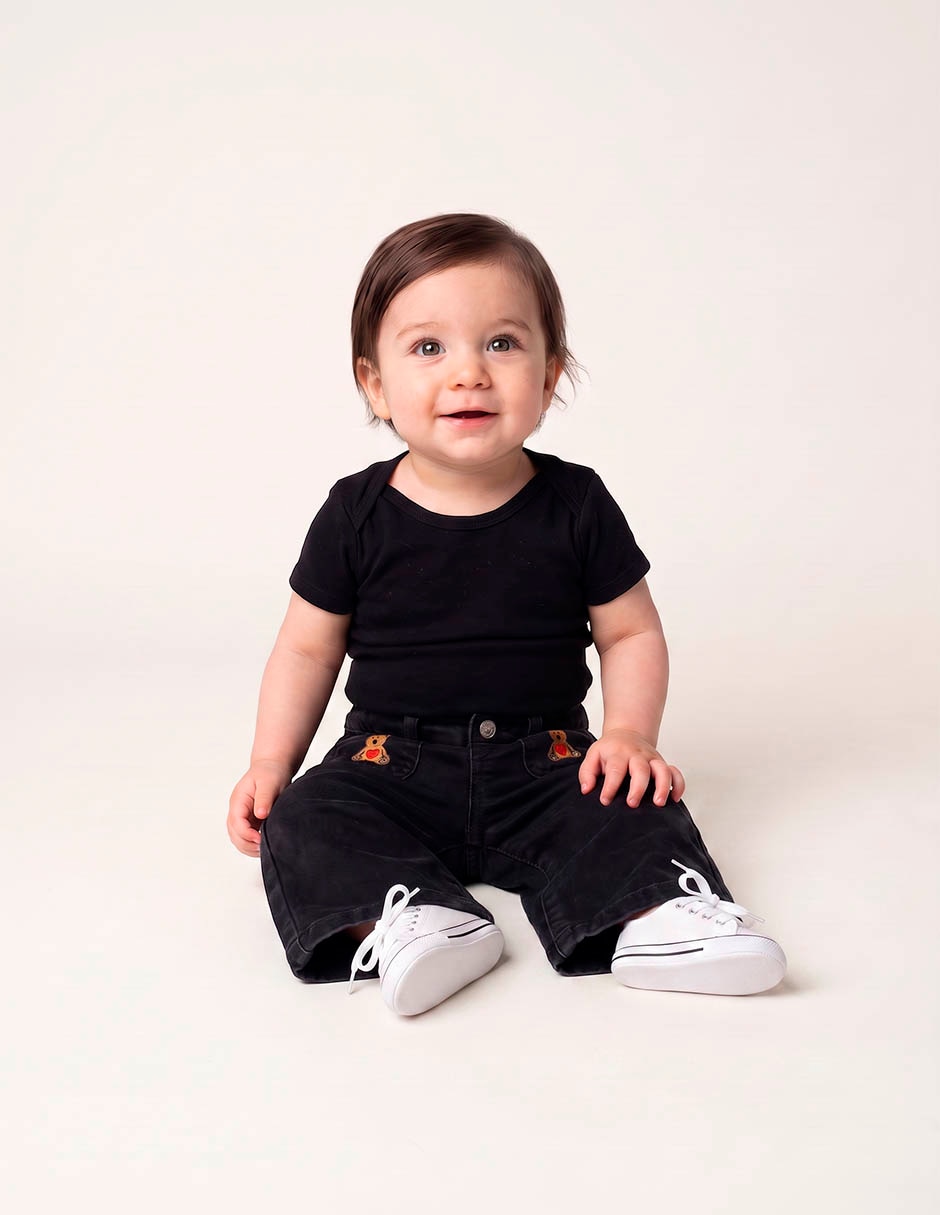 Jeans amplio para niño
