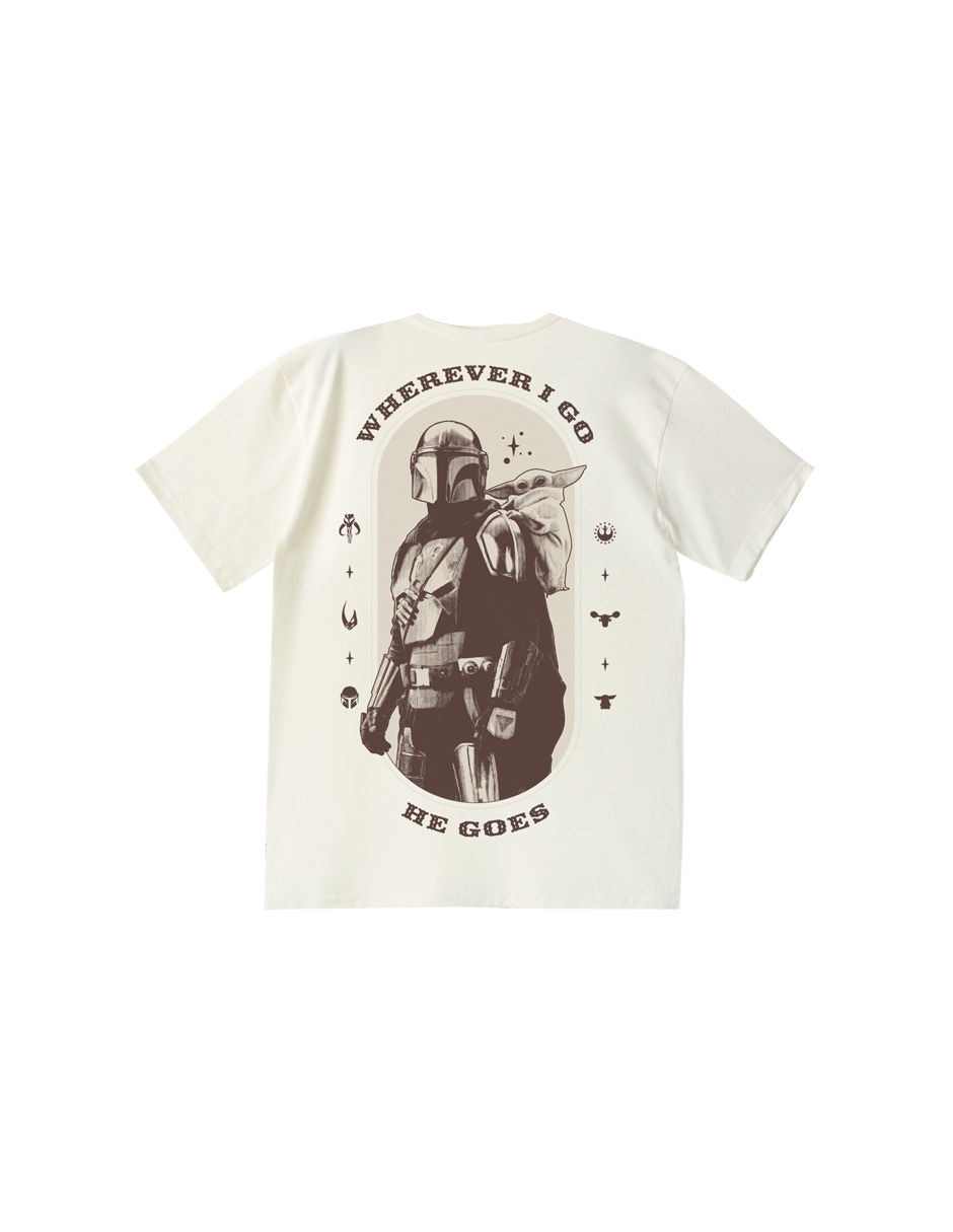 Playera star wars cuello redondo para hombre 3