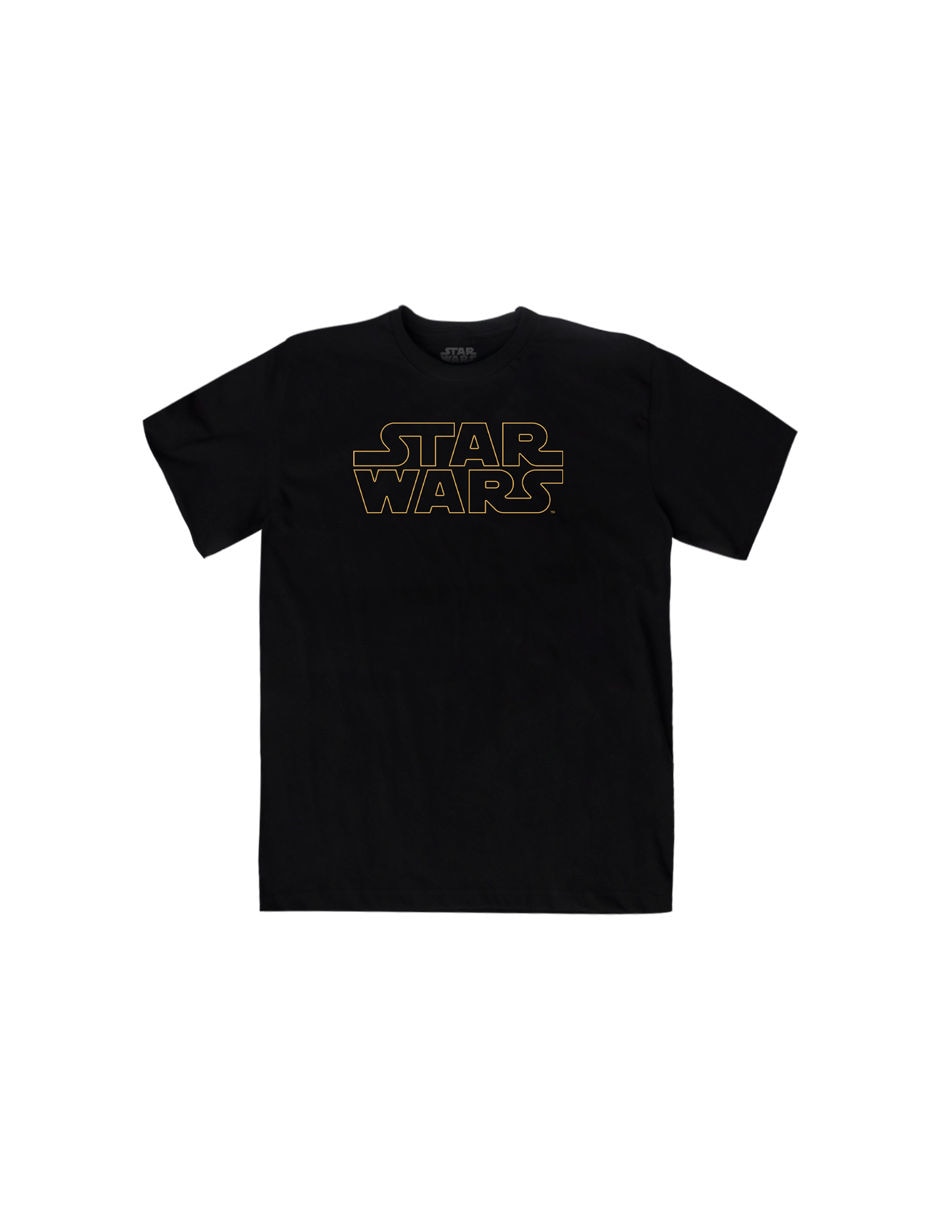 Playera star wars cuello redondo para hombre