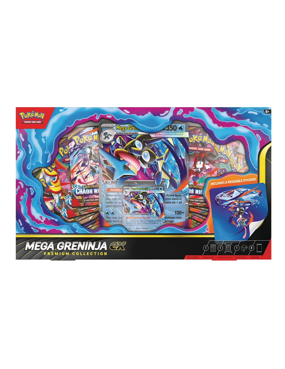 Mega Greninja ex Premium Collection TCG Chaos Rising Mega Greninja ex Premium Collection TCG Chaos Rising