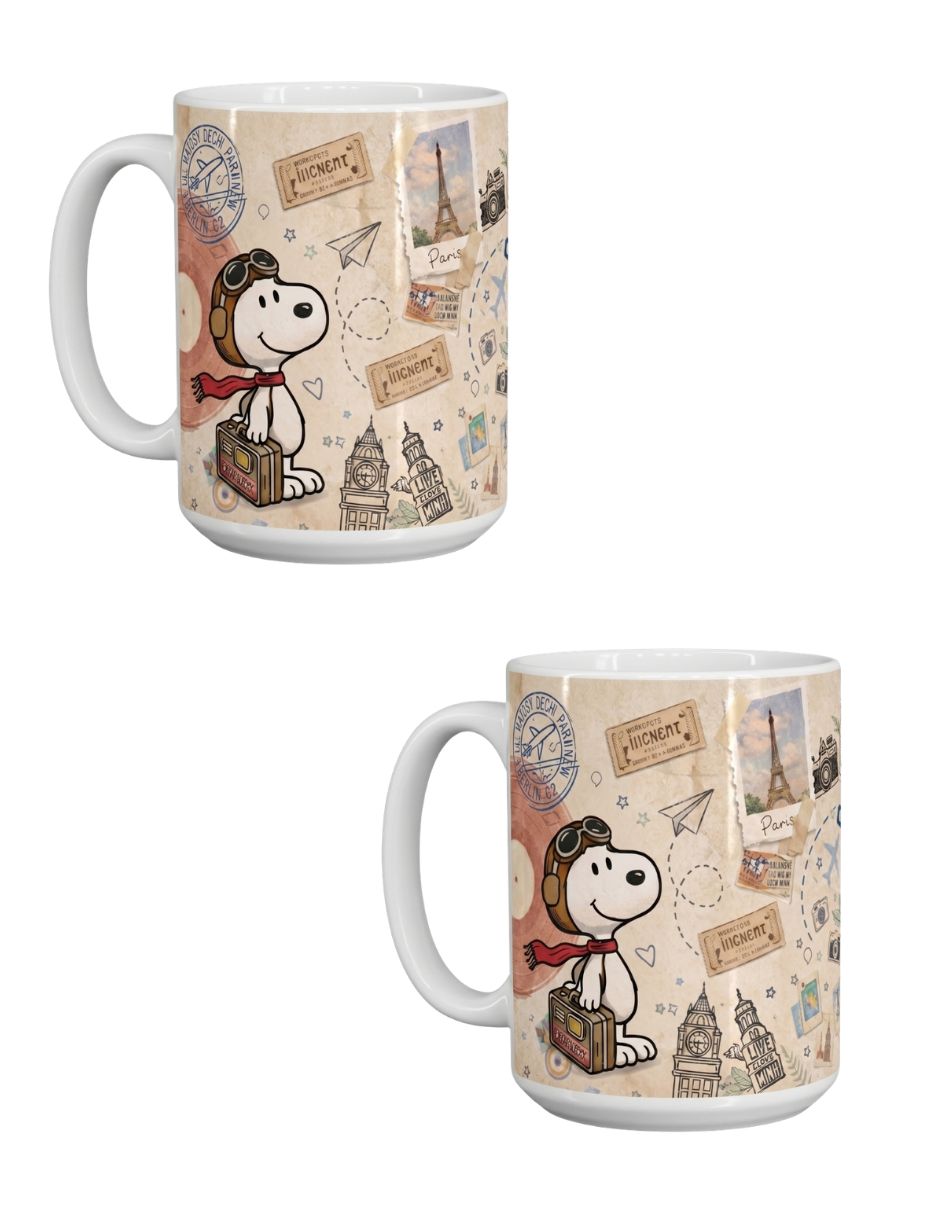 Set de tazas clásica Tink 2 piezas