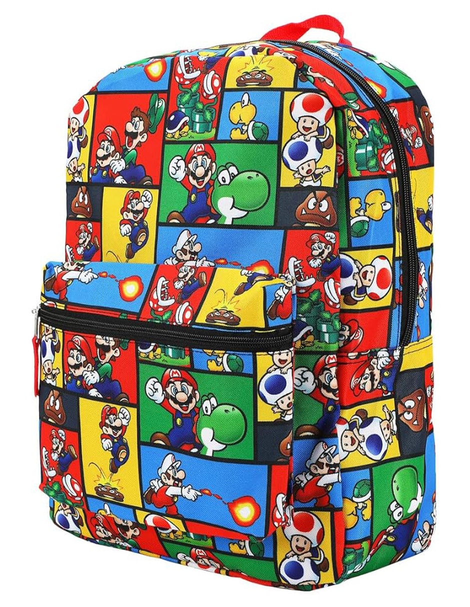 Mochila casual Amigos y enemigos: Super Mario unisex 6