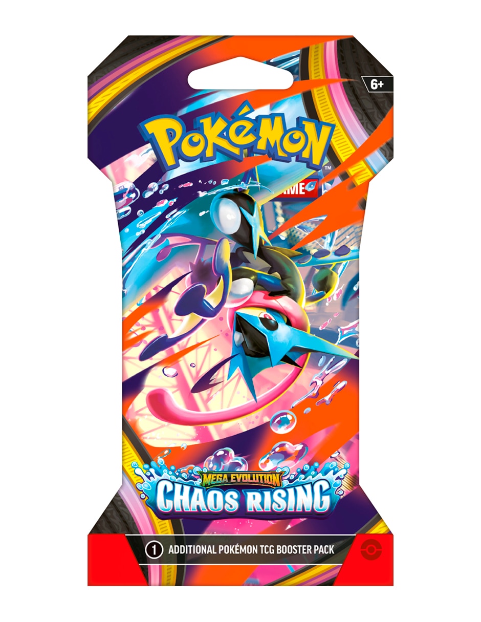 TRU TCG: Mega Evolution Chaos Rising Sleeved Booster en Inglés TCG Chaos Rising 3