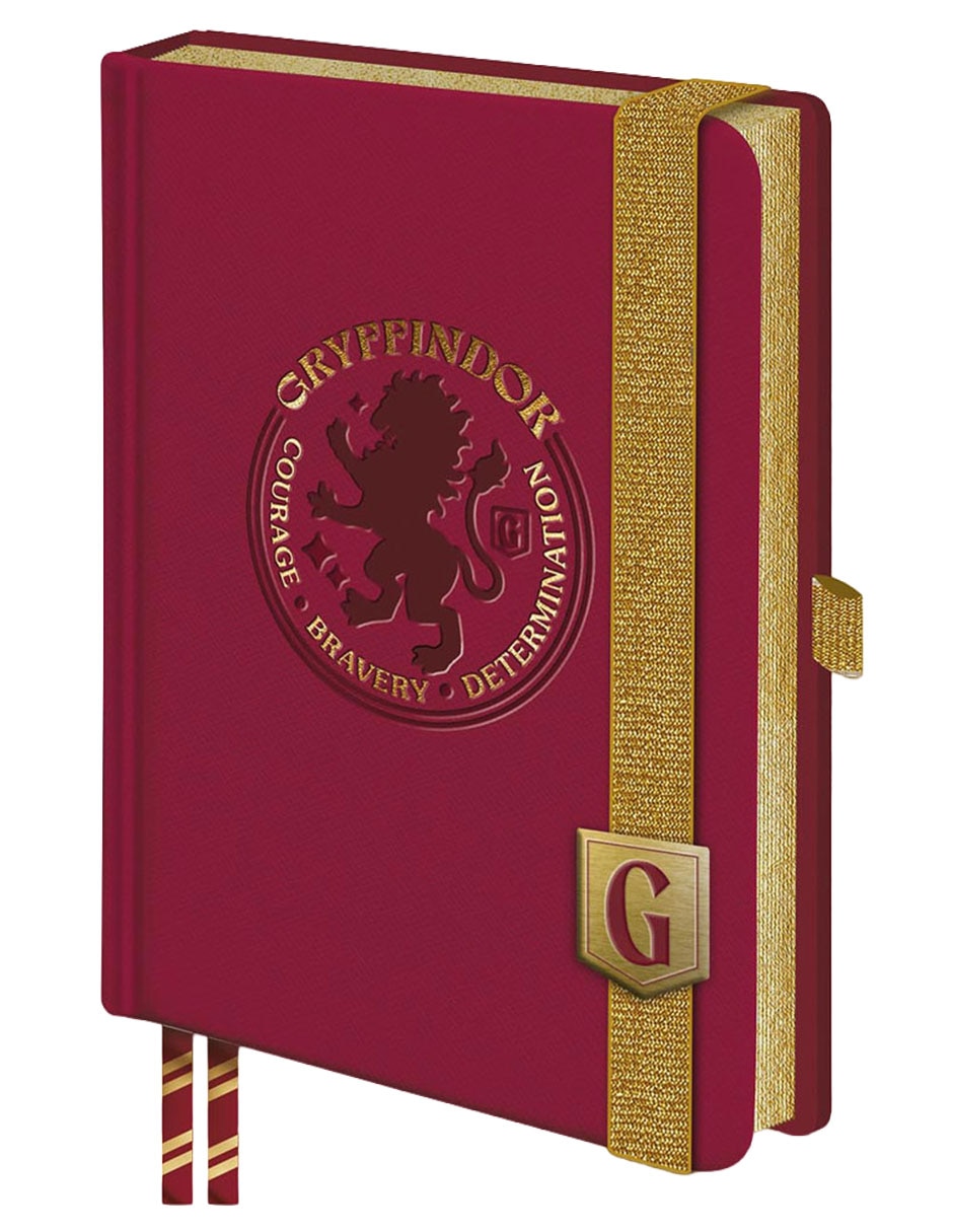 Libreta Gryffindor punteada