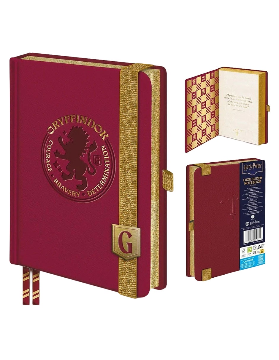 Libreta Gryffindor punteada 2